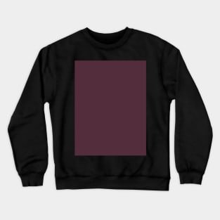 preppy minimalist abstract solid color burgundy purple Crewneck Sweatshirt